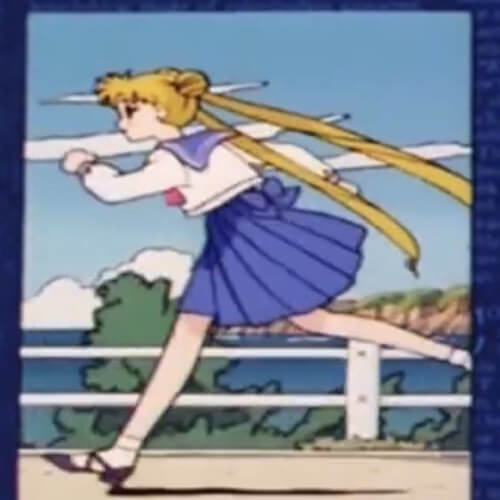 Old version – Sailor Moon Running